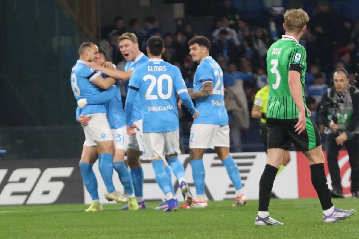 Napoli Sassuolo Lobotka Decisivo Gli Azzurri Tornano A Vincere