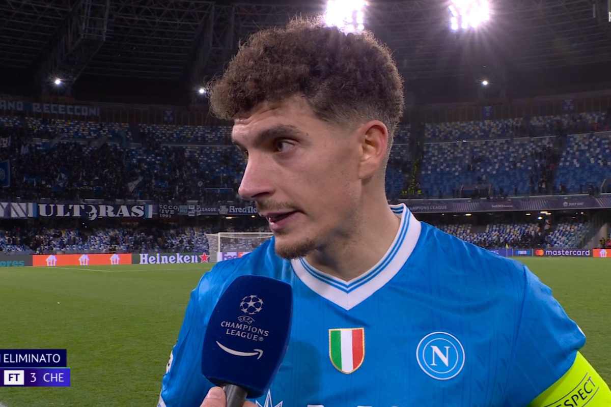 Giovanni Di Lorenzo nel post-gara