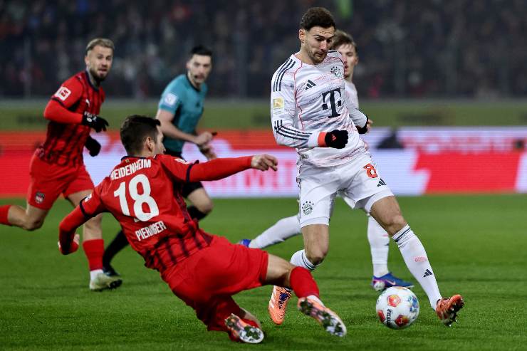Goretzka in partita con il Bayern Monaco