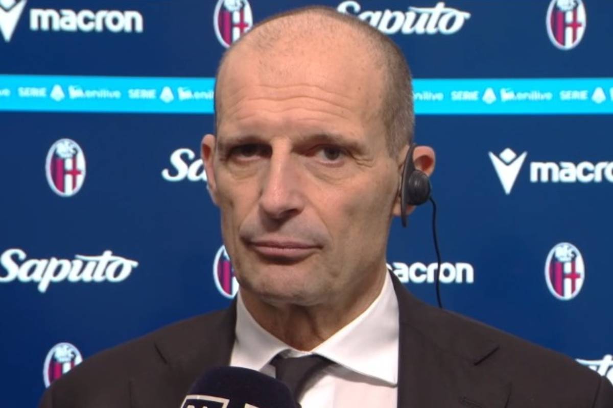 Allegri durante intervista