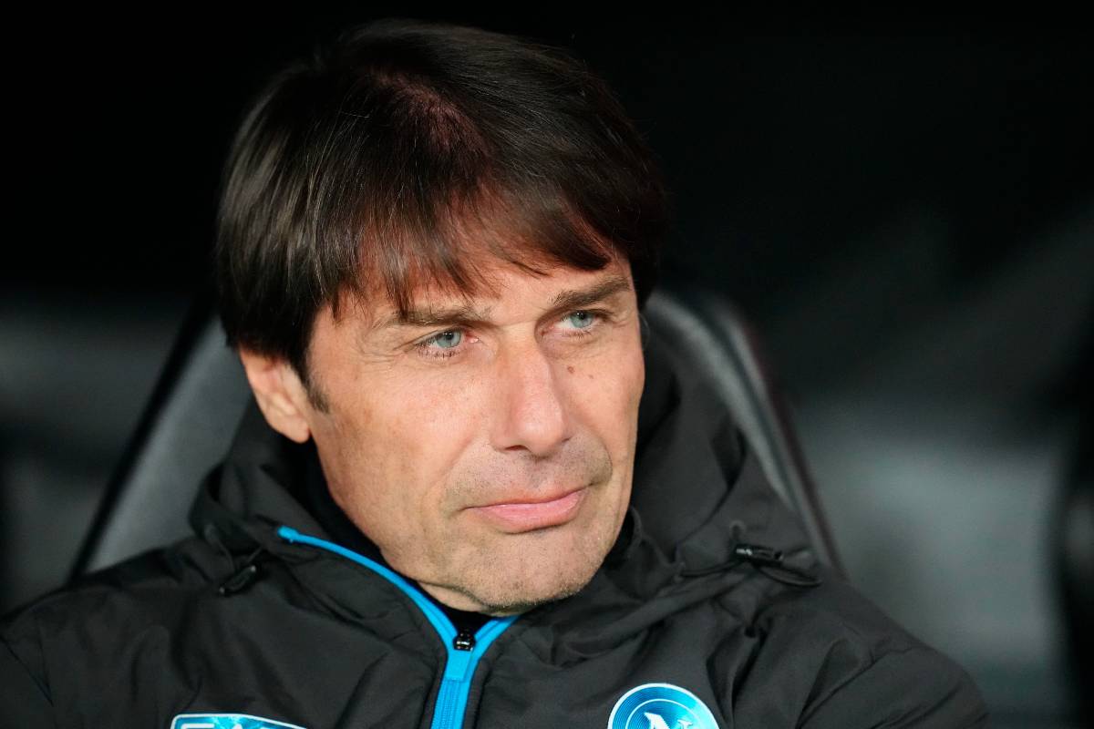 Conte in panchina in Champions