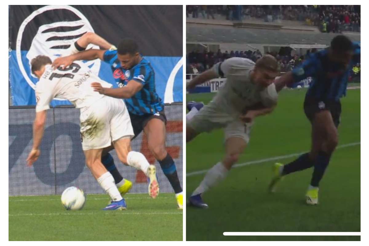 Il rigore revocato e il gol annullato al Napoli