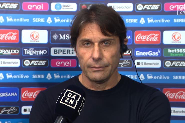 Napoli Roma, Conte a DAZN: “La prossima stagione dipenderà dalle prossime 13 gare! Su Alisson e Rrahmani…” Napoli Roma, Conte a DAZN: “La prossima stagione dipenderà dalle prossime 13 gare! Su Alisson e Rrahmani…”