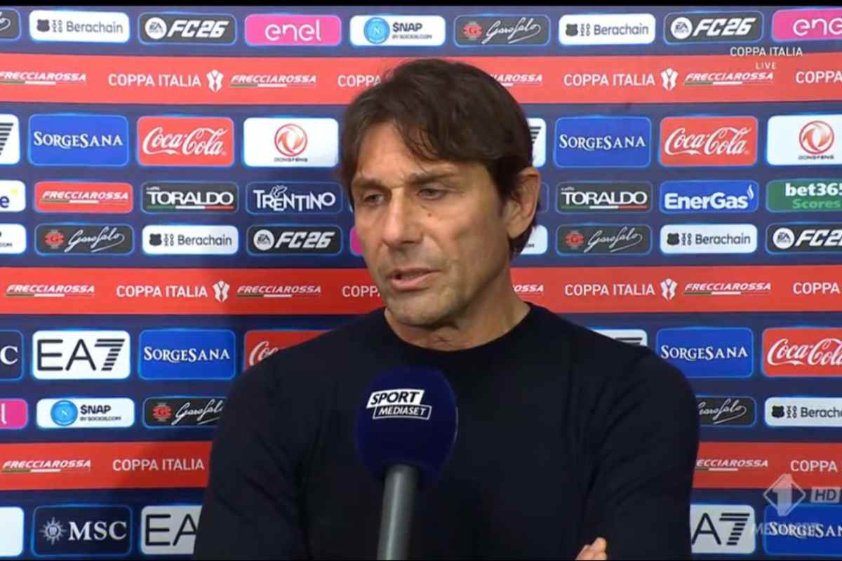 Antonio Conte dopo Napoli-Como
