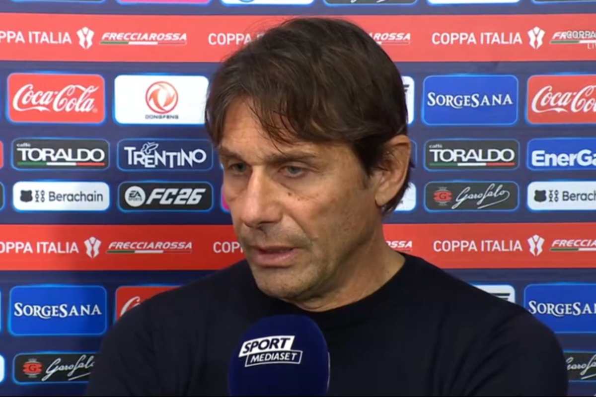 Antonio Conte si sfoga dopo Napoli-Como 