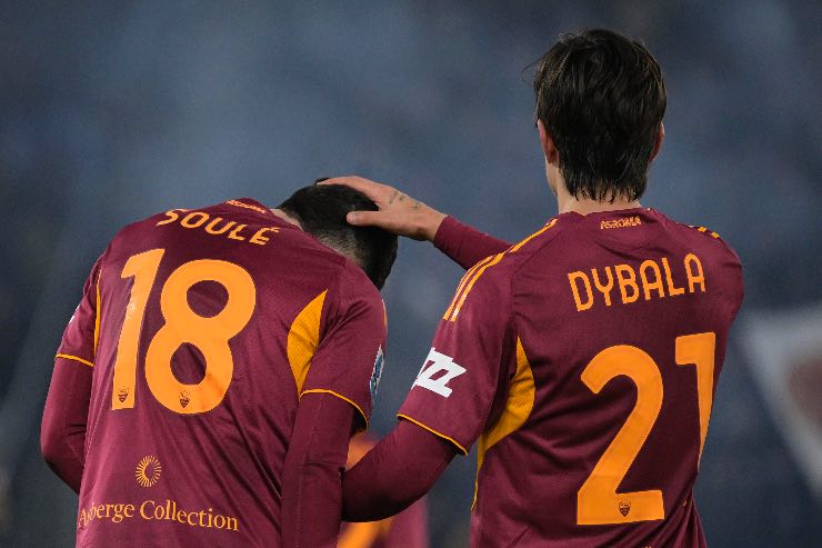 Le condizioni di Dybala e Soulè. 