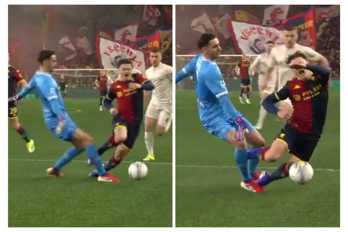 Rigore in Genoa-Napoli
