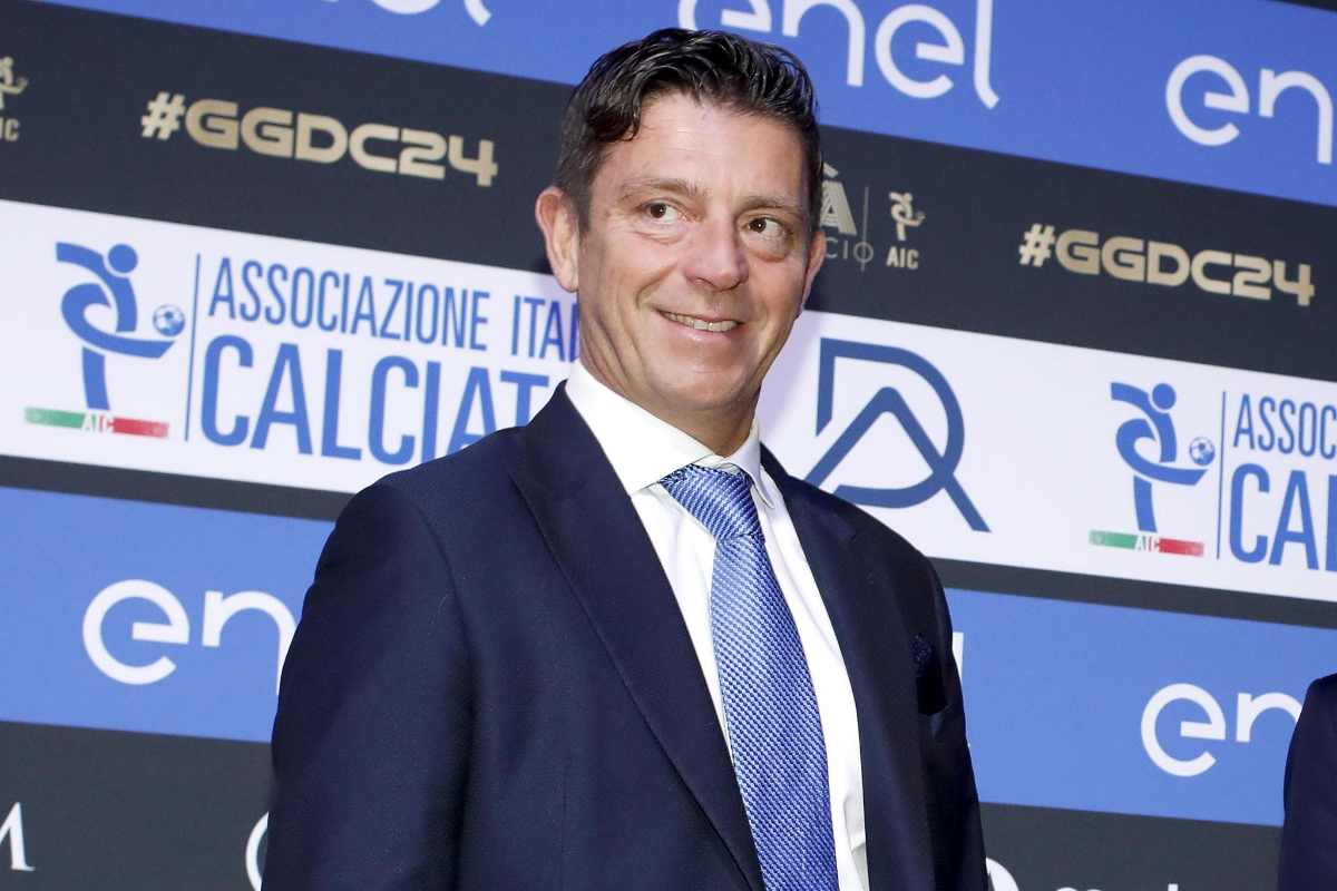 Il designatore arbitrale Gianluca Rocchi al Gran Galà del Calcio