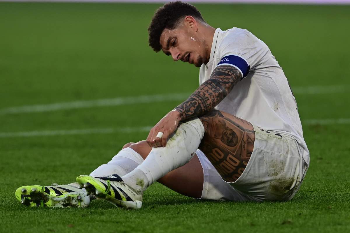 Giovanni Di Lorenzo nella gara di Serie A 2025/2026