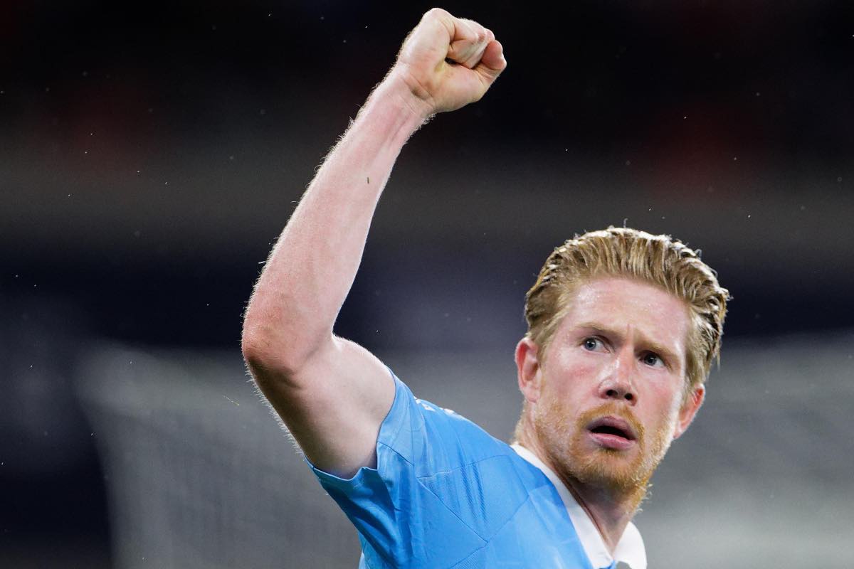 Kevin De Bruyne con la maglia della nazionale belga