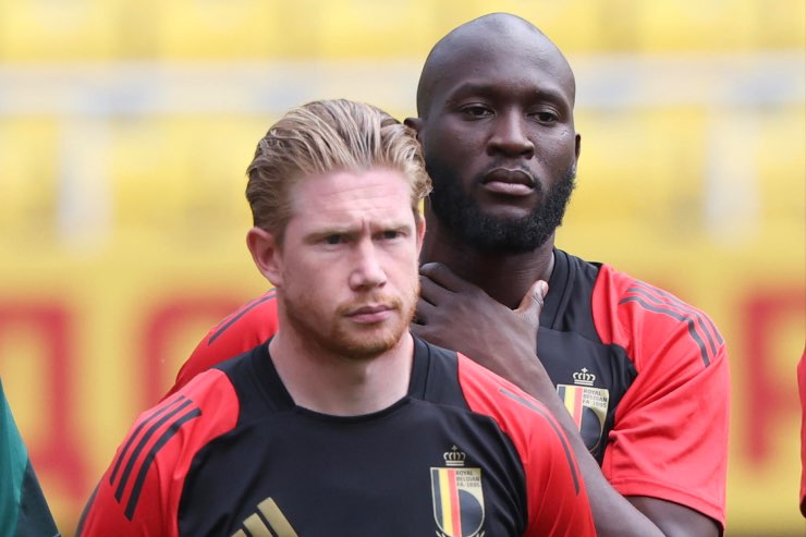 Romelu Lukaku e Kevin De Bruyne in nazionale
