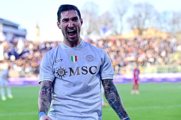 Matteo Politano in campo per la Serie A 2026