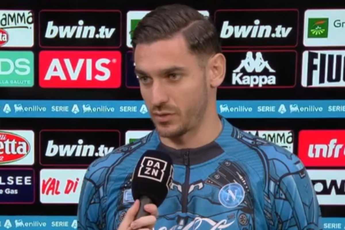 Alex Meret prima di Genoa-Napoli