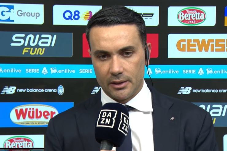 Raffaele Palladino dopo Atalanta-Napoli