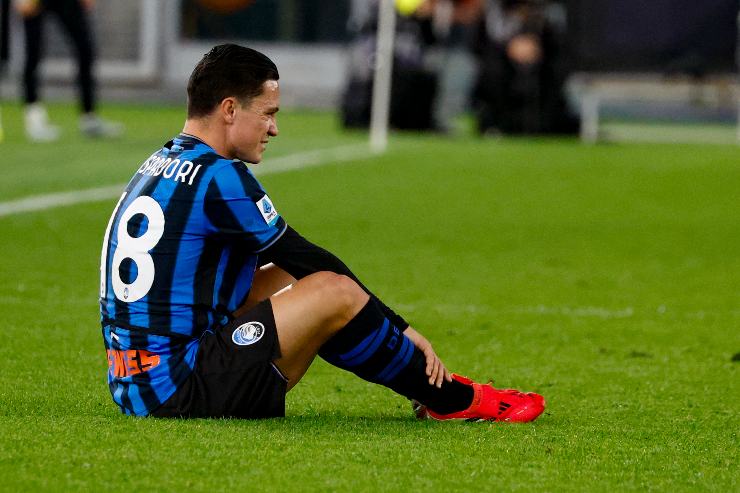 Raspadori infortunato contro il Napoli