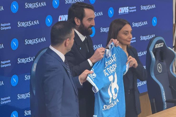 Tommaso Bianchini in conferenza stampa