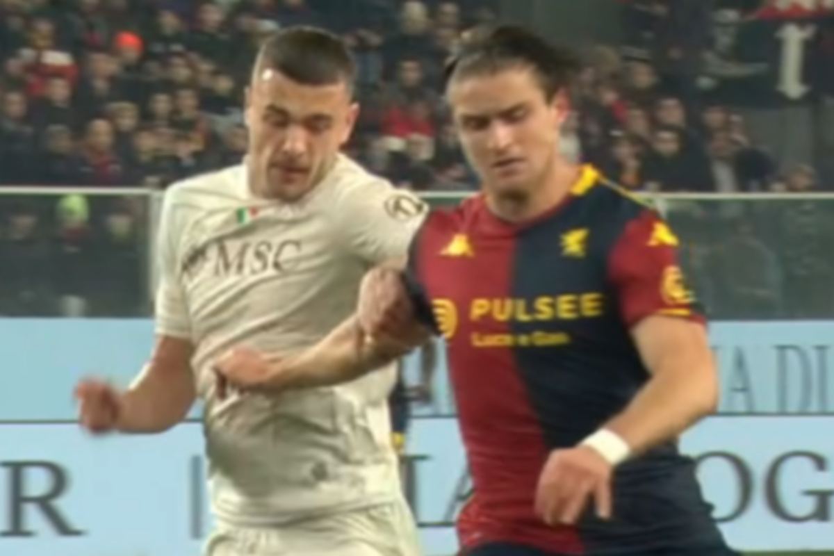 Buongiorno sbaglia e provoca il gol di Colombo in Genoa-Napoli