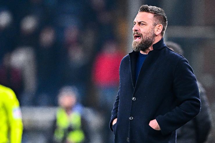 De Rossi in panchina con il Genoa