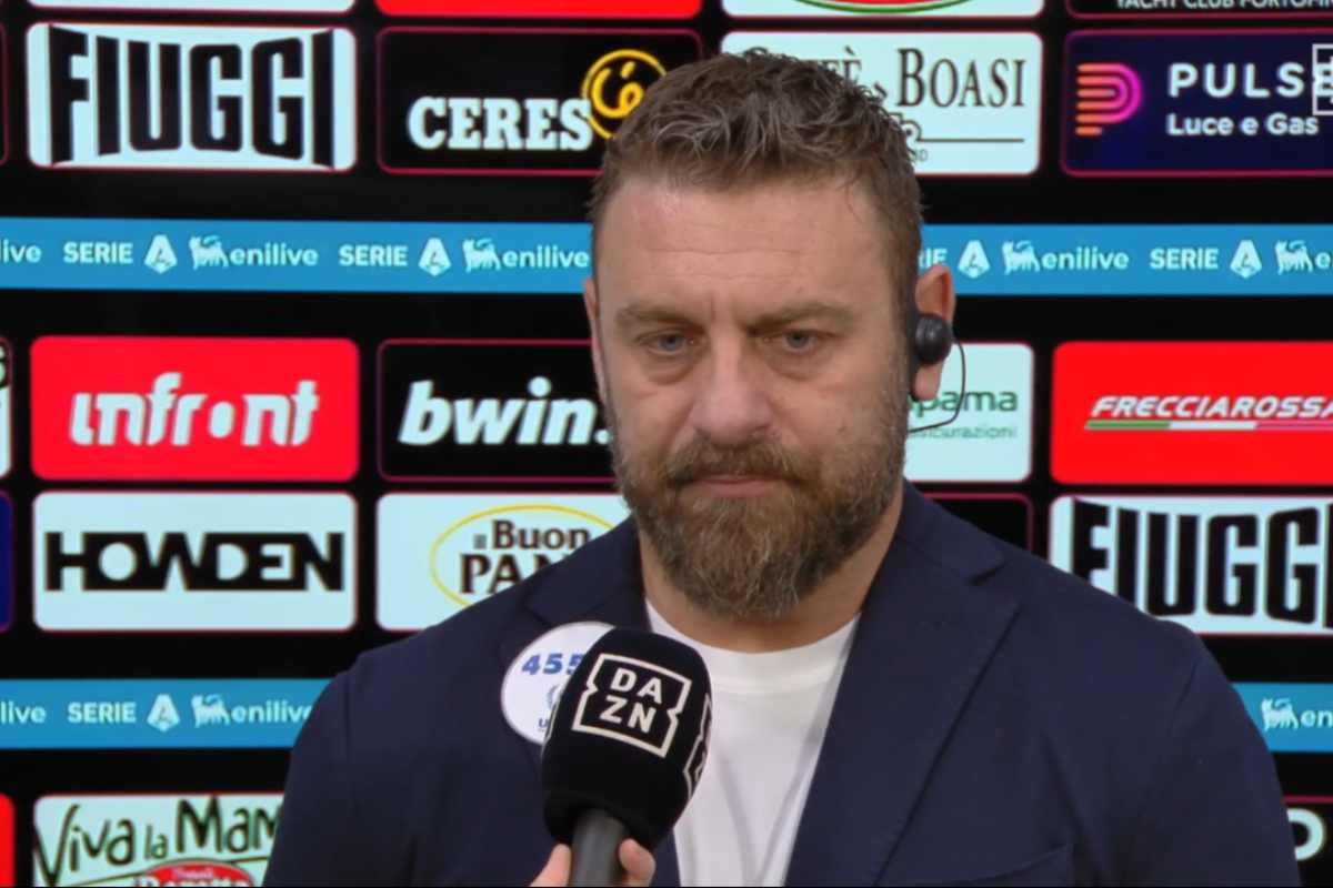 Daniele De Rossi nel post-gara di Genoa-Napoli