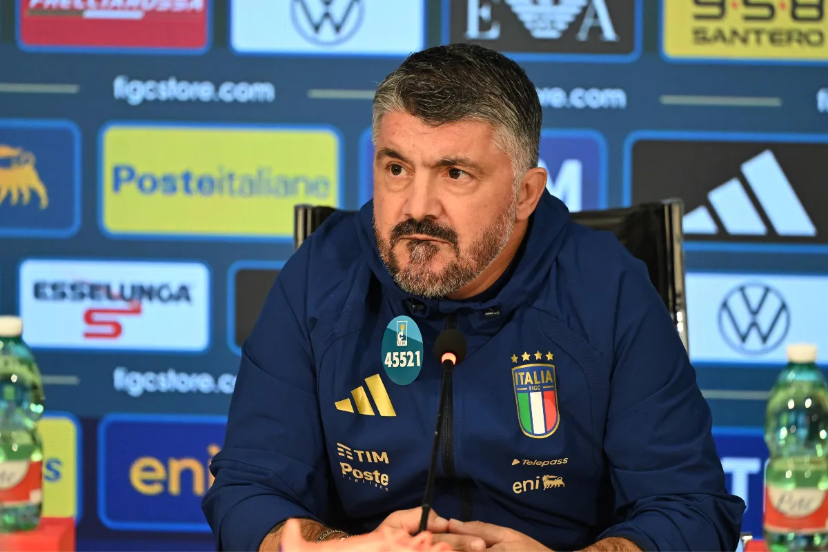 Gennaro Gattuso in conferennza