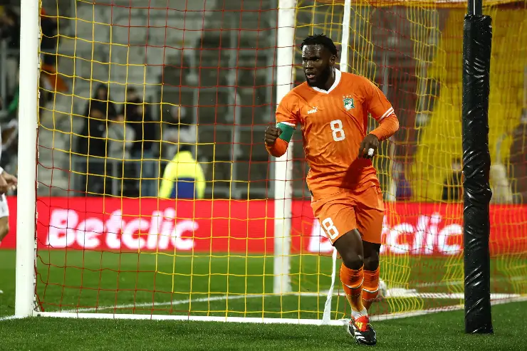 Kessie con la Costa d'Avorio