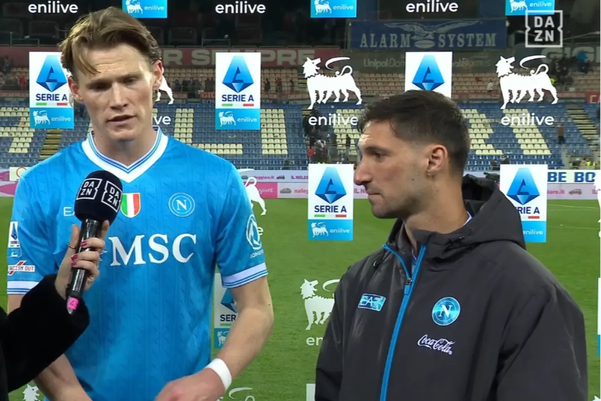 Cagliari-Napoli, McTominay e Politano sicuri: “Ecco cosa ci siamo detti per il finale di stagione”