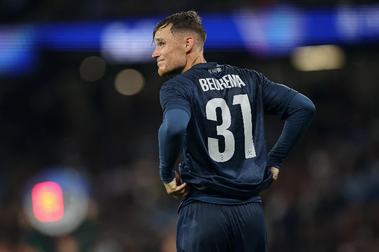 Sam Beukema con il Napoli