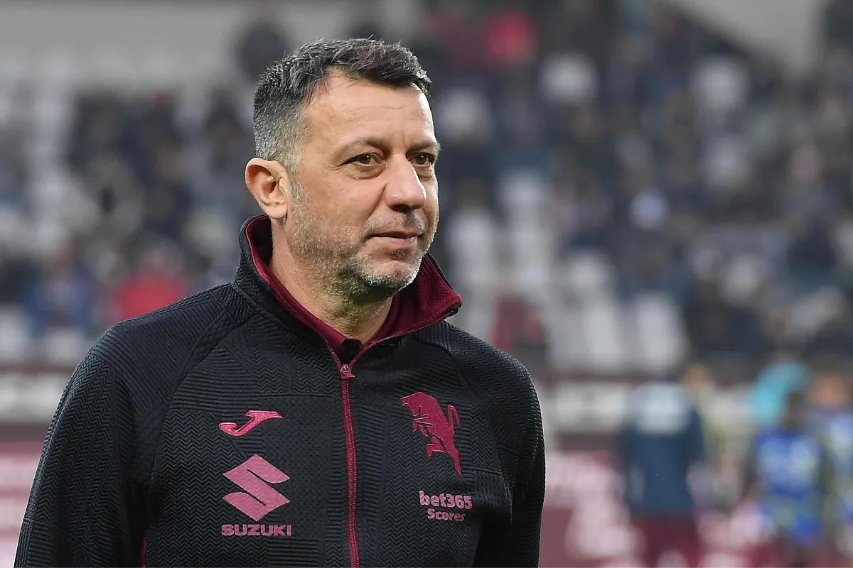 D'Aversa in panchina con il Torino