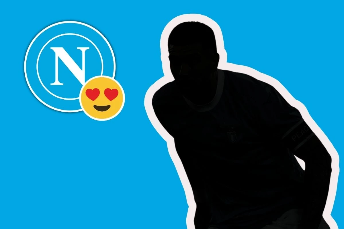 Immagine oscurata di Zaccagni in campo con la Lazio e accostato al Napoli