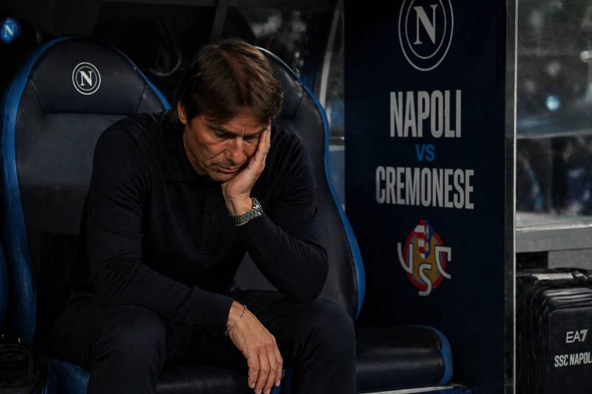 Conte triste per l'infortunio di Hojlund