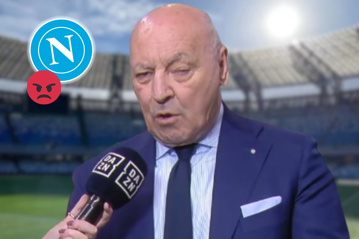 Marotta, stoccata anche al Napoli prima di Inter-Roma? La frase fa discutere