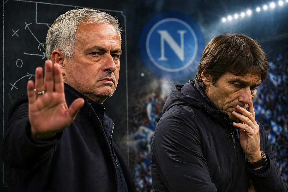 Mourinho spinge Conte verso l'Italia