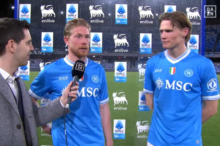 Scott McTominay e Kevin De Bruyne parlano dopo Napoli-Cremonese