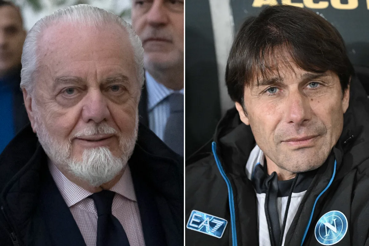 Aurelio De Laurentiis e Antonio Conte decidono il futuro azzurro