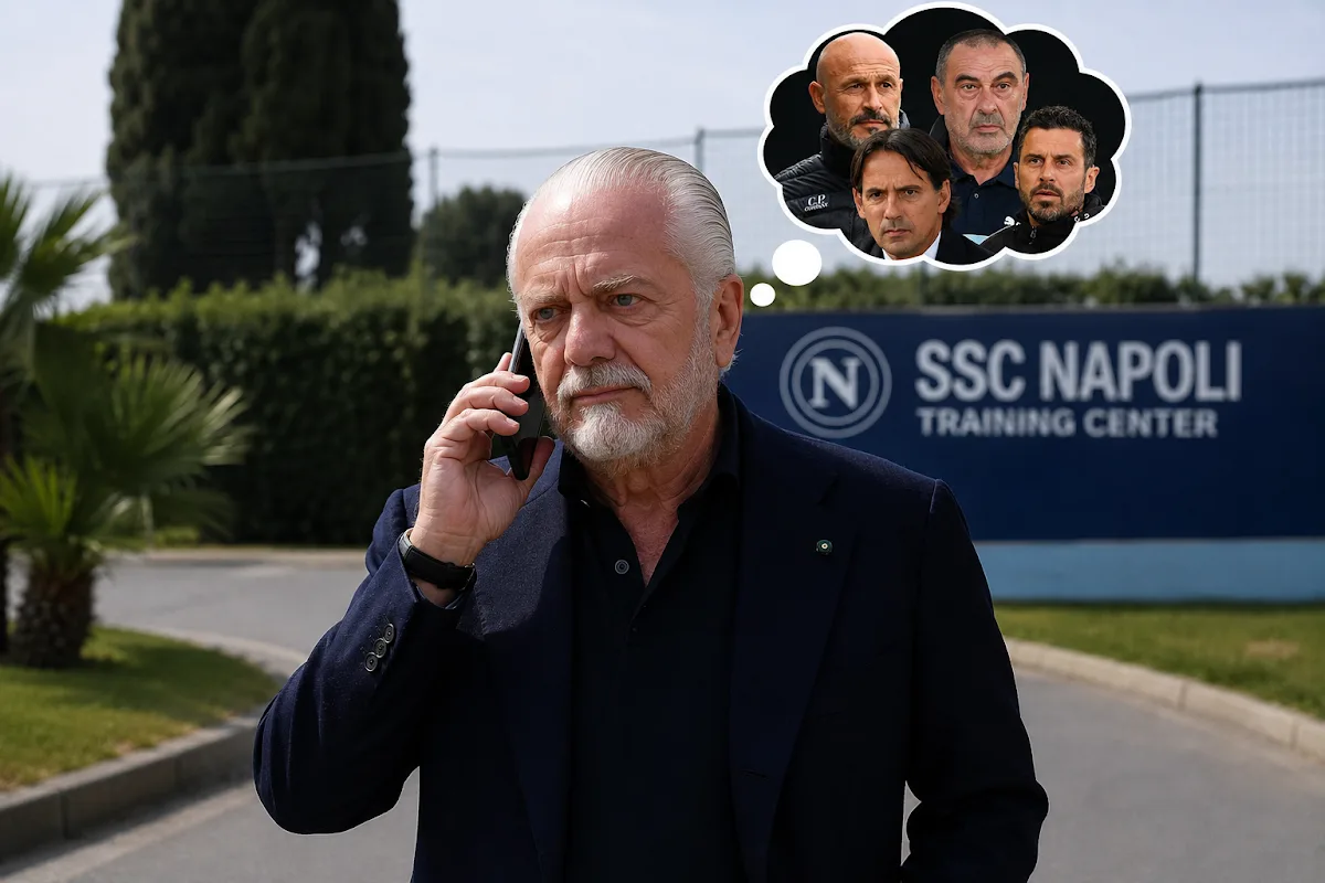 Napoli, De Laurentiis ha un preferito per il dopo Conte: avviati i primi contatti