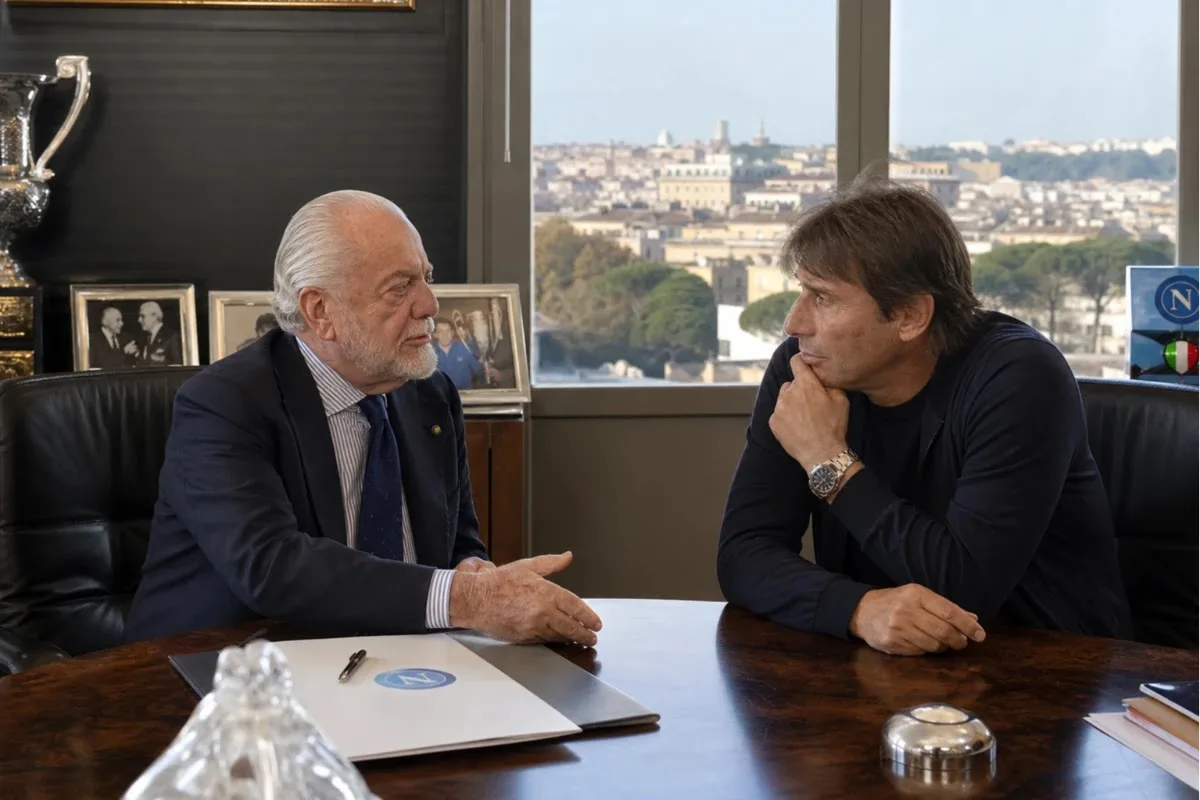 Futuro Conte, primi contatti con De Laurentiis: la decisione dell’allenatore
