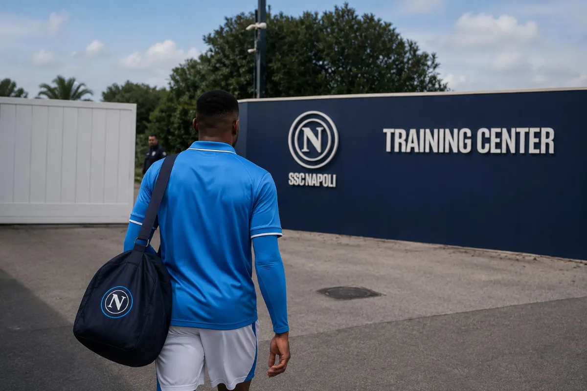 calciatore torna a Napoli dopo il prestito
