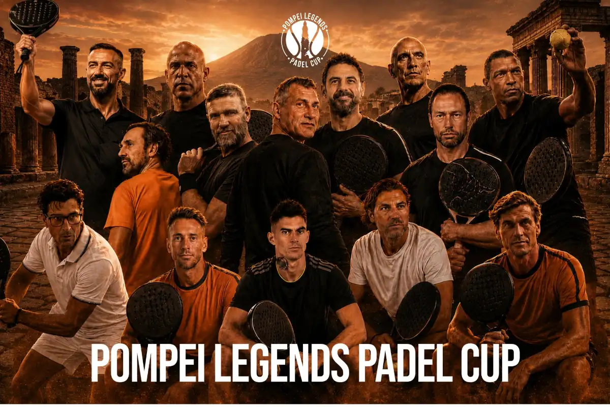 Pompei Legends Padel Cup, venerdì si comincia: il programma e gli ospiti presenti