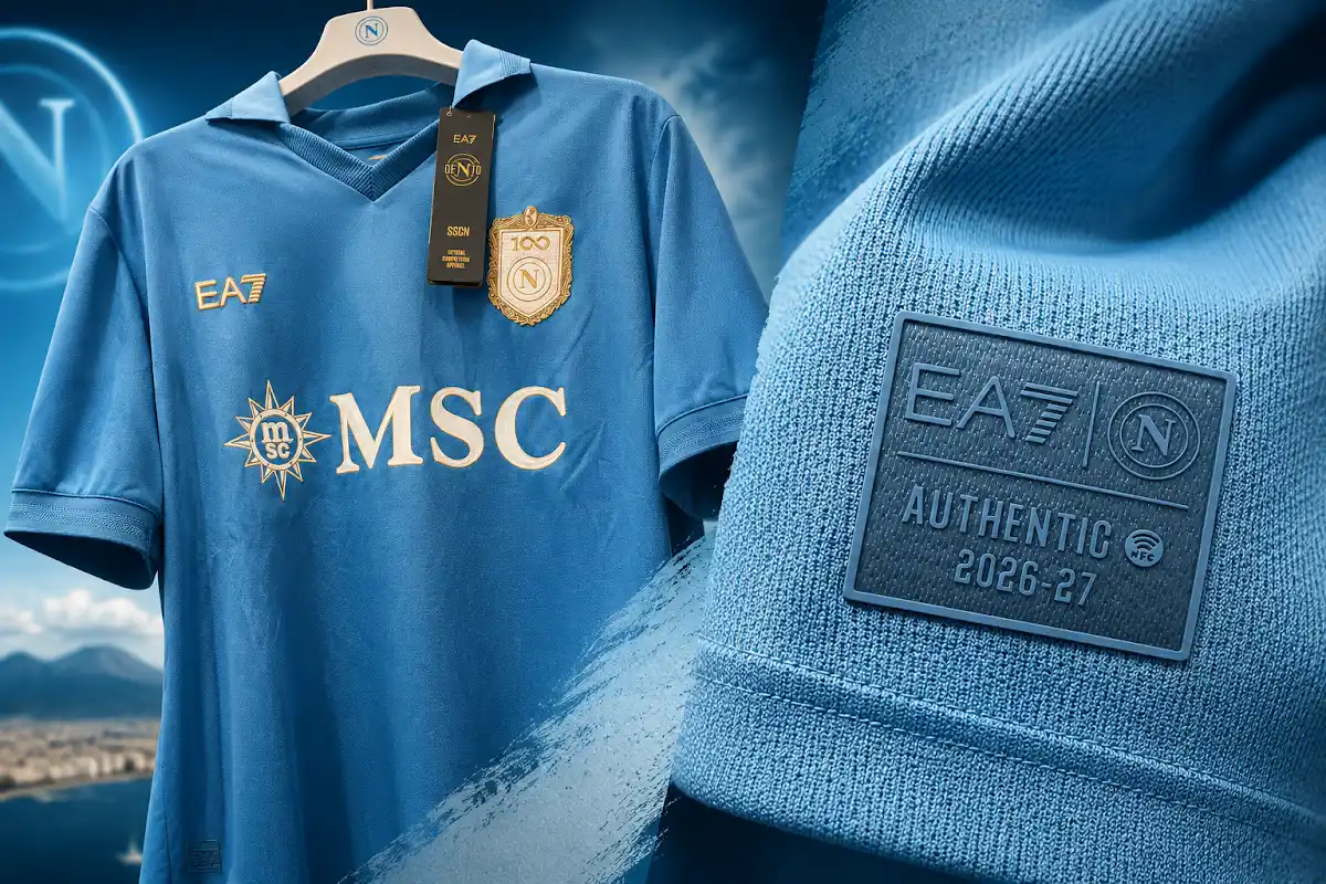 maglia centenario napoli come riconoscere se 232 autentica e cosa succede inquadrando la patch da Spazionapoli.it maglia centenario napoli come riconoscere se 232 autentica e cosa succede inquadrando la patch