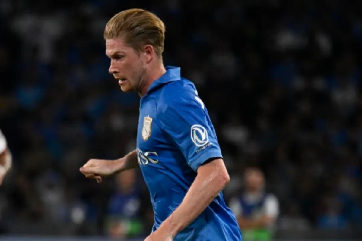 Kevin De Bruyne impegnato in campo