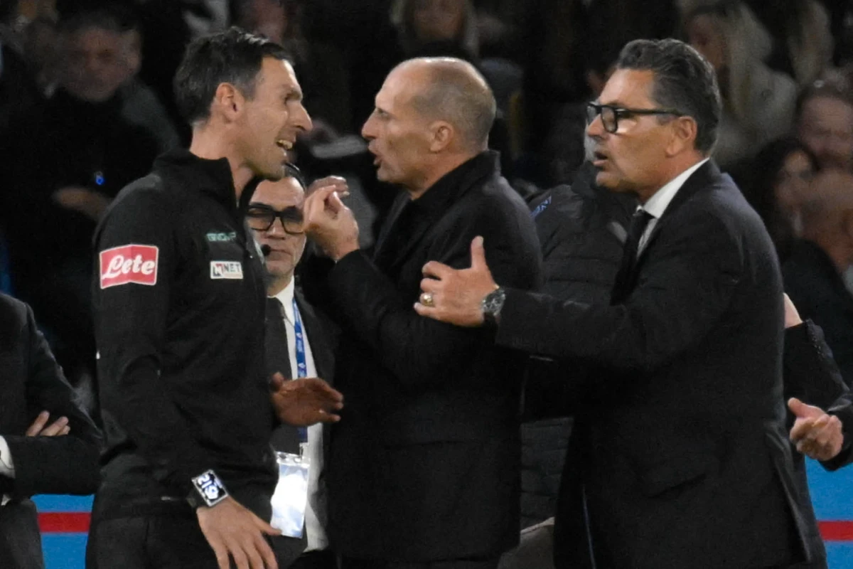 Espulsione per Allegri: non rischia solo il mister! Sanzione pesante anche per il Napoli?