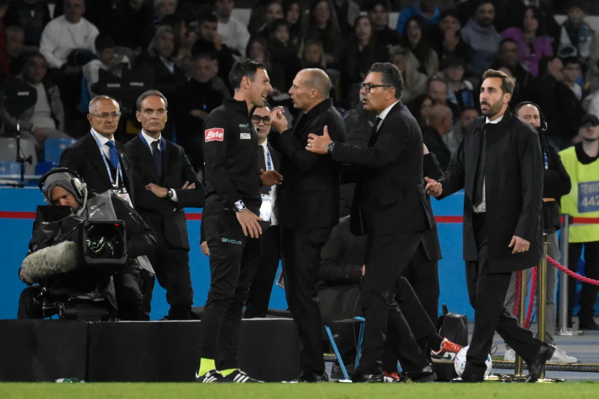 Napoli annuncia ricorso contro la squalifica di due giornate ad Allegri