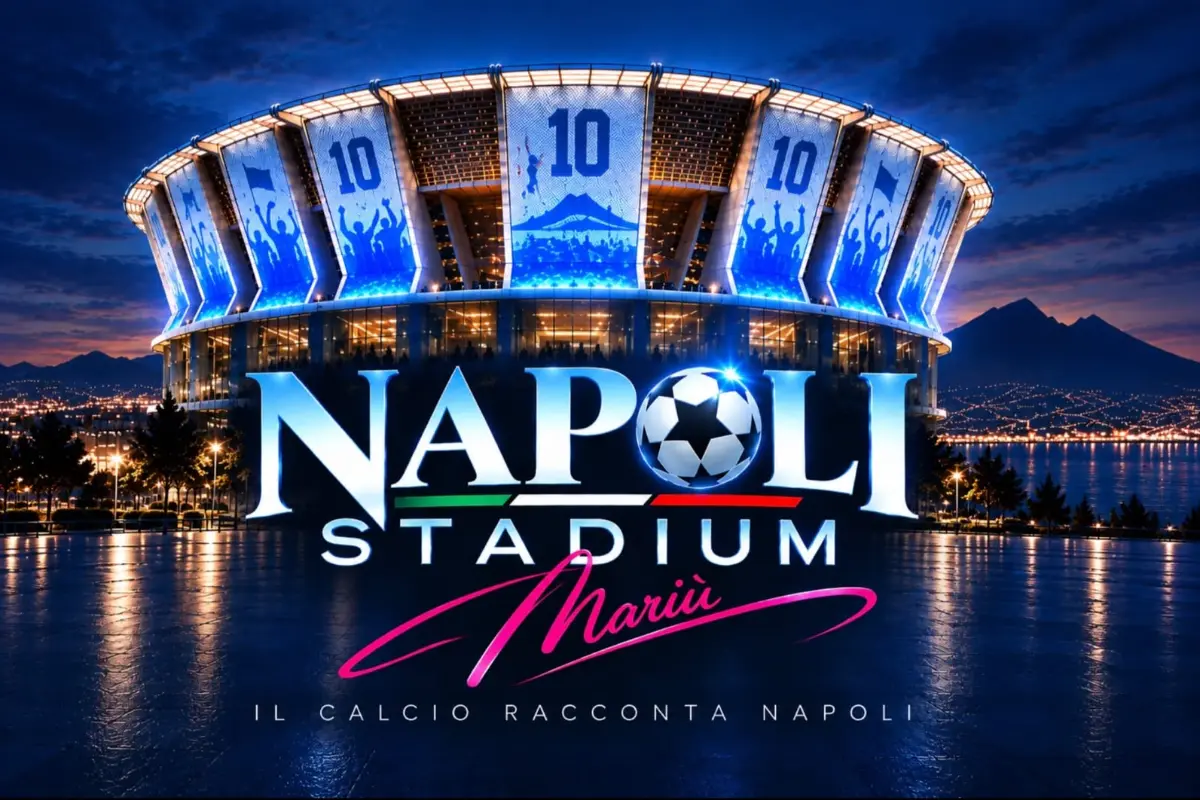 Logo della trasmissione Napoli Stadium, che andrà in onda su Tele A