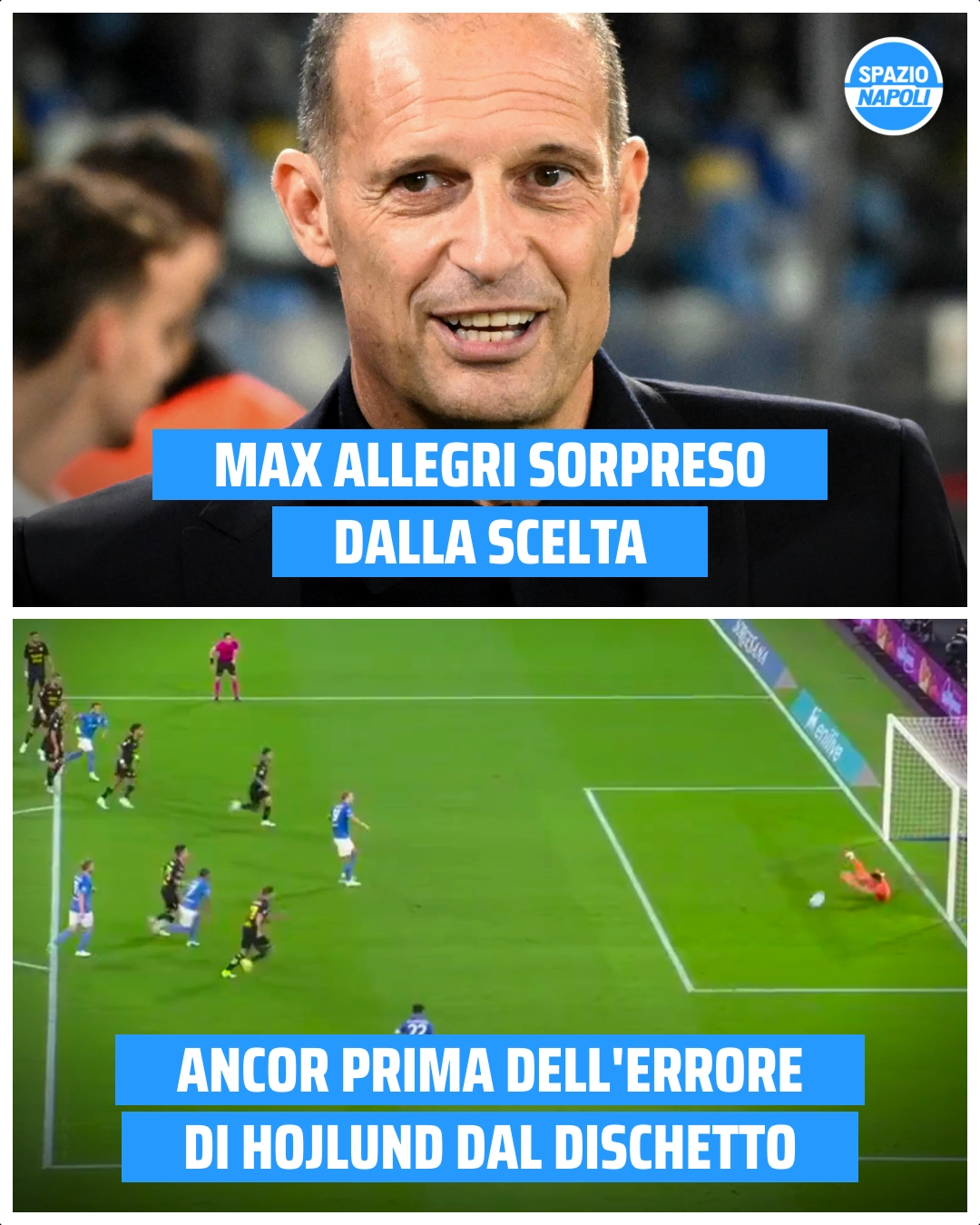 max allegri sorpresodalla scelta