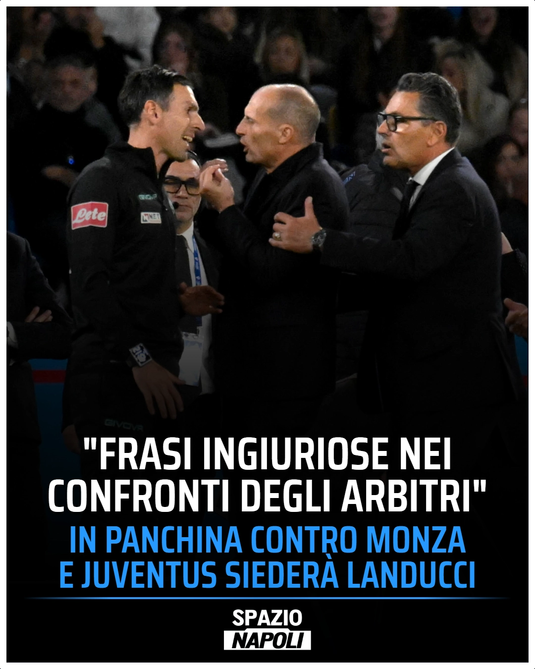 "frasi ingiuriose neiConfronti degli arbitri"